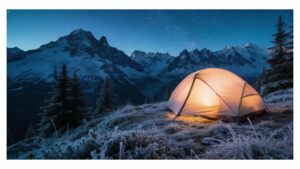 How to Stay Warm While Camping in the Mountains