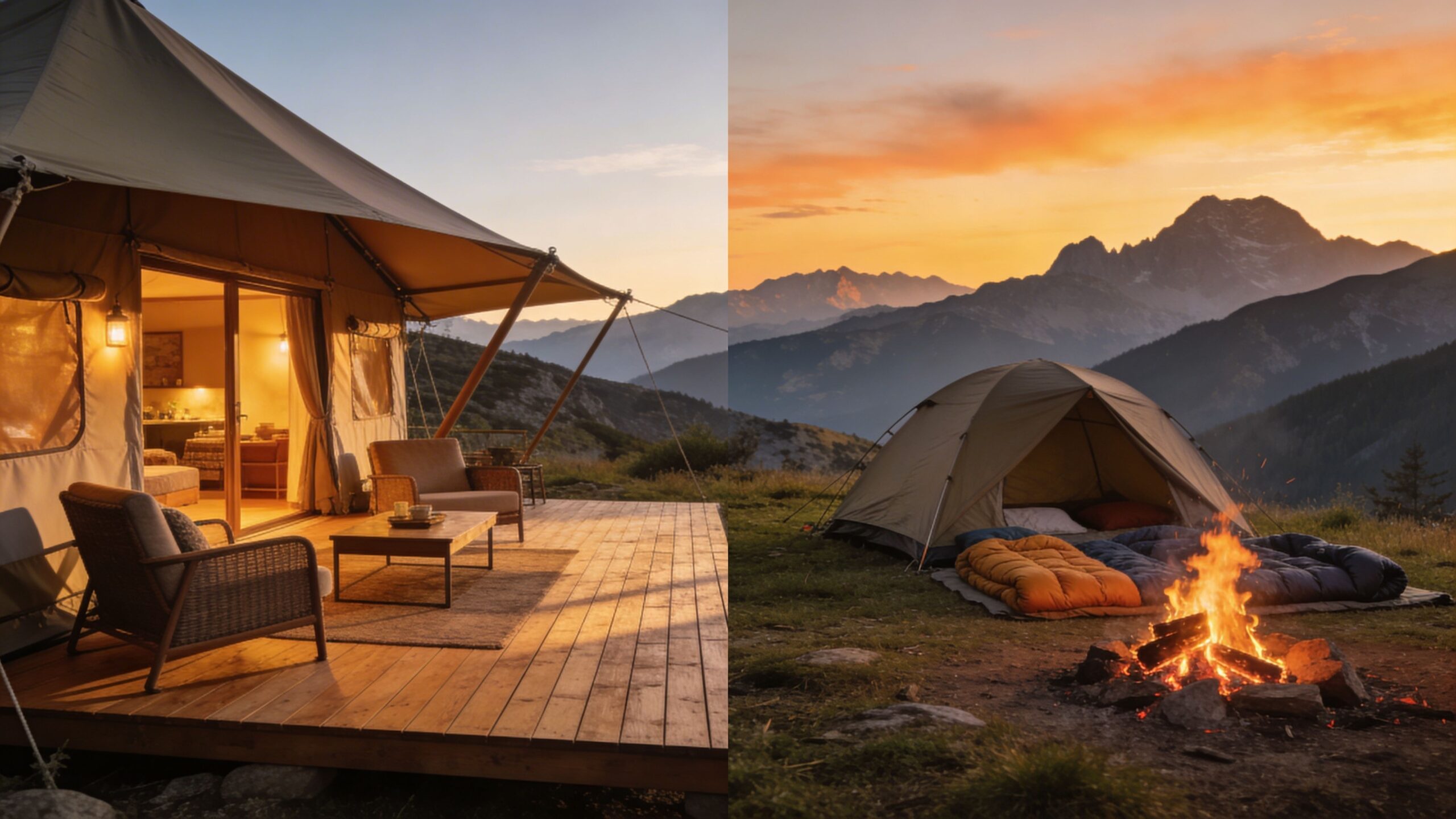 Glamping vs Camping: What’s the Real Difference?